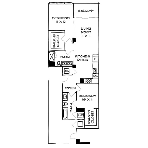 Floor Plan Diagram