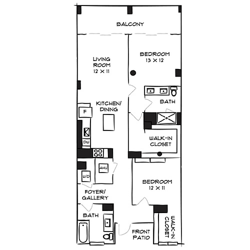 Floor Plan Diagram