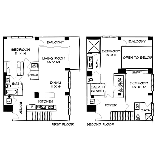 Floor Plan Diagram
